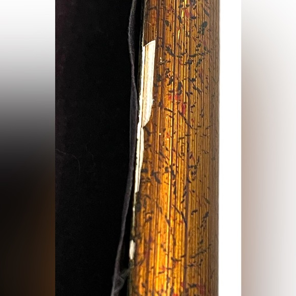 Vintage Framed Asian art Japanese 3d shadowbox Geisha reading - Picture 4 of 4